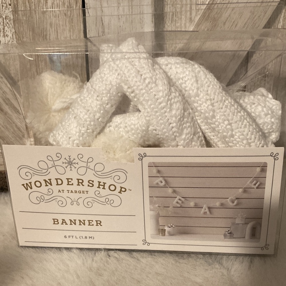 Target Wondershop 2022 Peace Banner